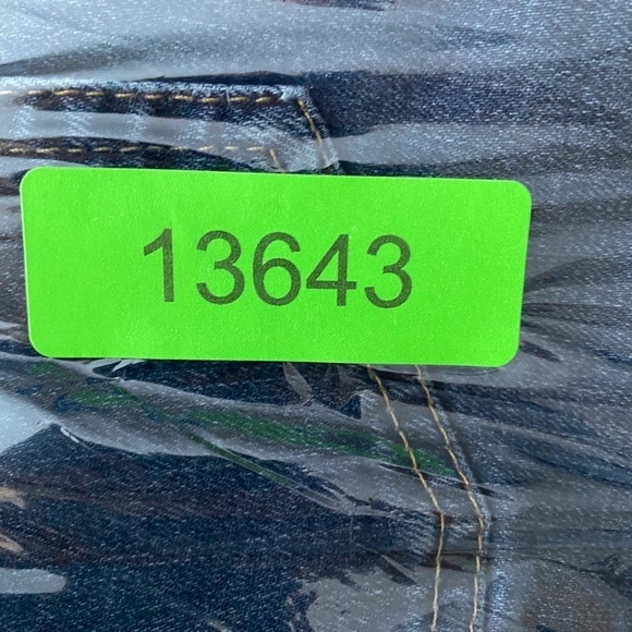 Lauren Ralph Lauren Women's High-Rise Blue Jeans Dark Wash Denim Size 8 Casual - Picture 14 of 14